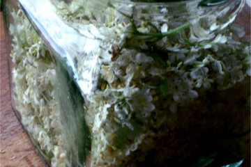 elderflower vinegar