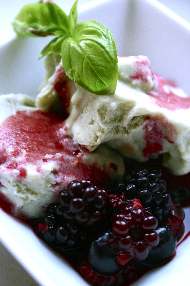 basil ice cream