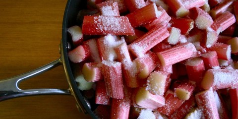 stewing rhubarb