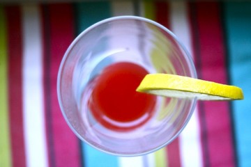 rhubarb cocktail