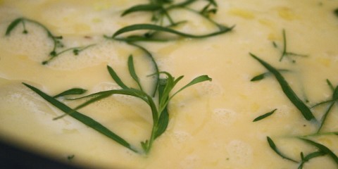 tarragon omelette