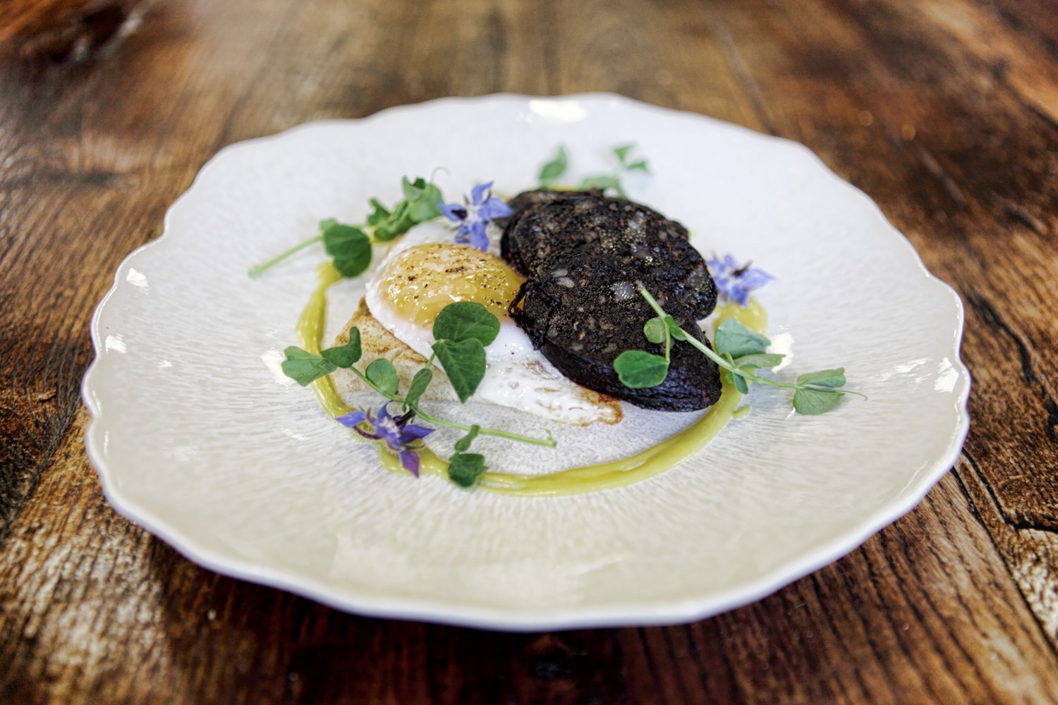 Tatchbury_Farm_Black_Pudding_&_Hampshire_Duck_Egg