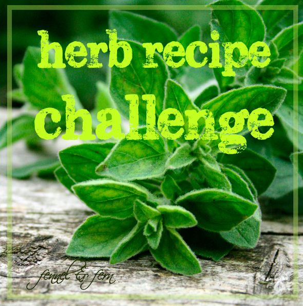 monthly herb recipe challenge