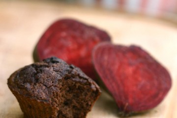 dark chocolate beet brownies