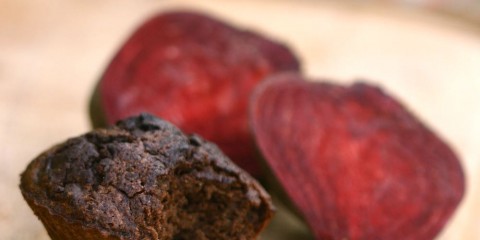 dark chocolate beet brownies