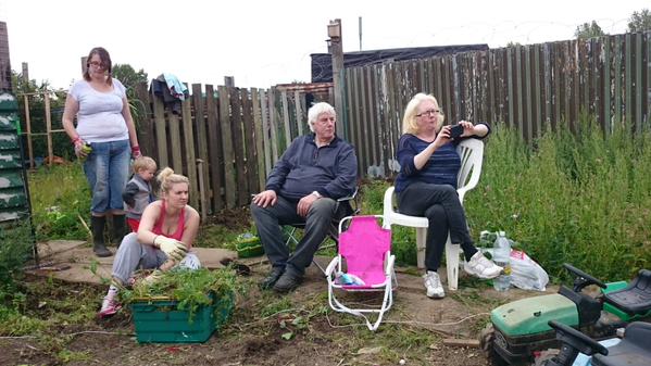 Claire's allotment