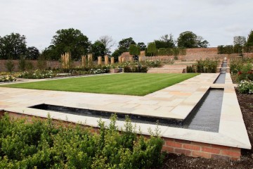 Sir John Hall unveils the second stage of a £5.3 million development of The Gardens at Wynyard Hall Hotel Picture: DAVID WOOD