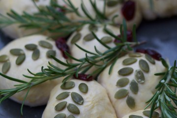 christmas wreath bread